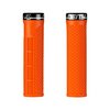 Deity Lockjaw Lock-on Grip. Orange